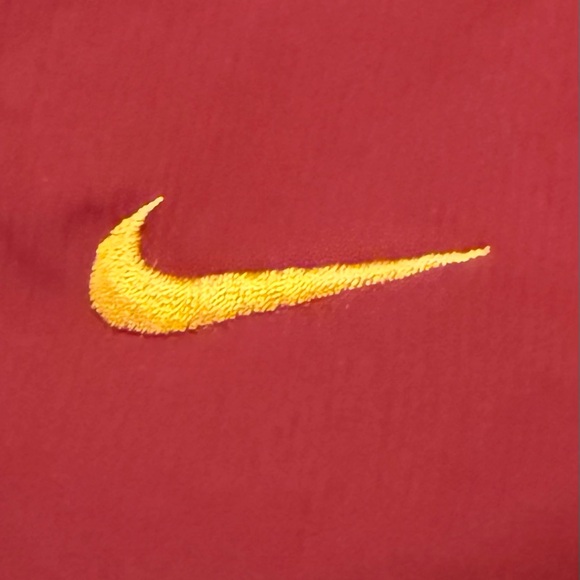 Nike Fit Storm Iowa State Cyclones Windbreaker Large Pullover Zip Red Gold - Picture 9 of 10